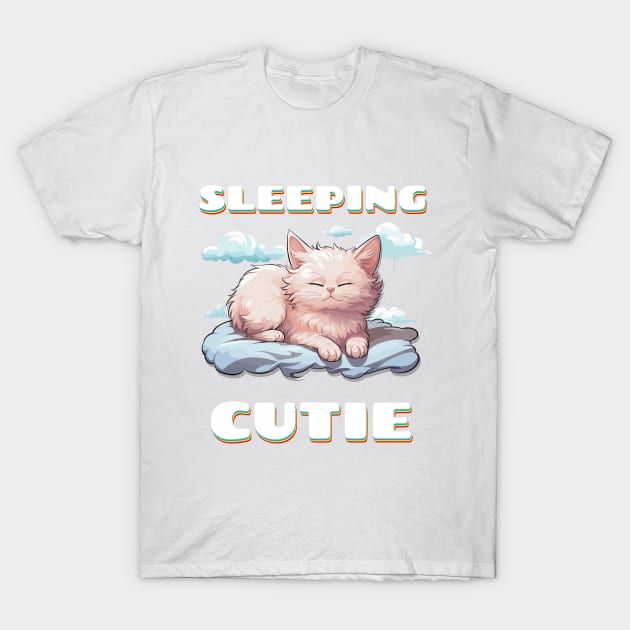 Sleeping Cutie T-Shirt by ToonSpace